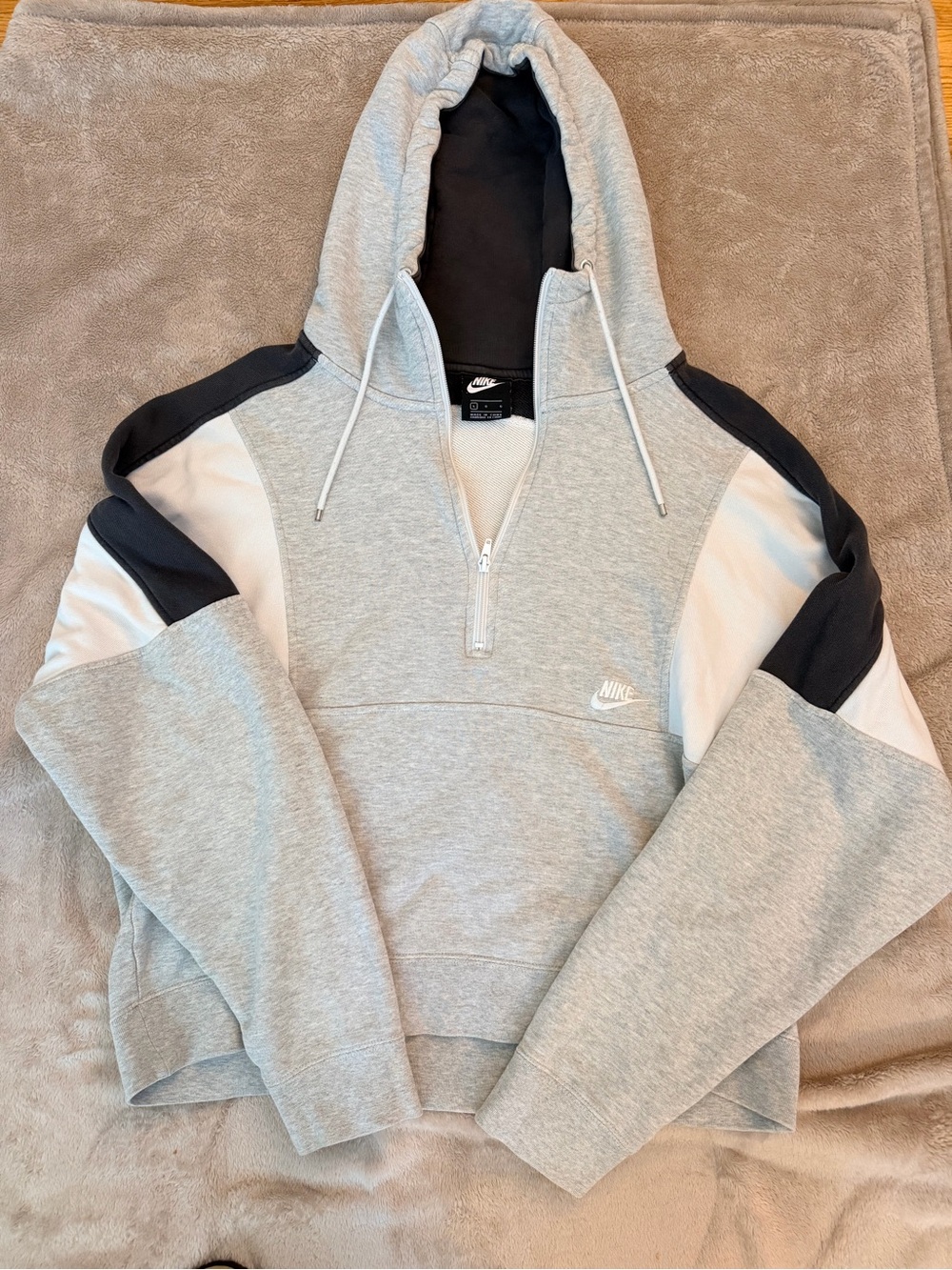 Vintage Nike Color Block Zip Hoodie